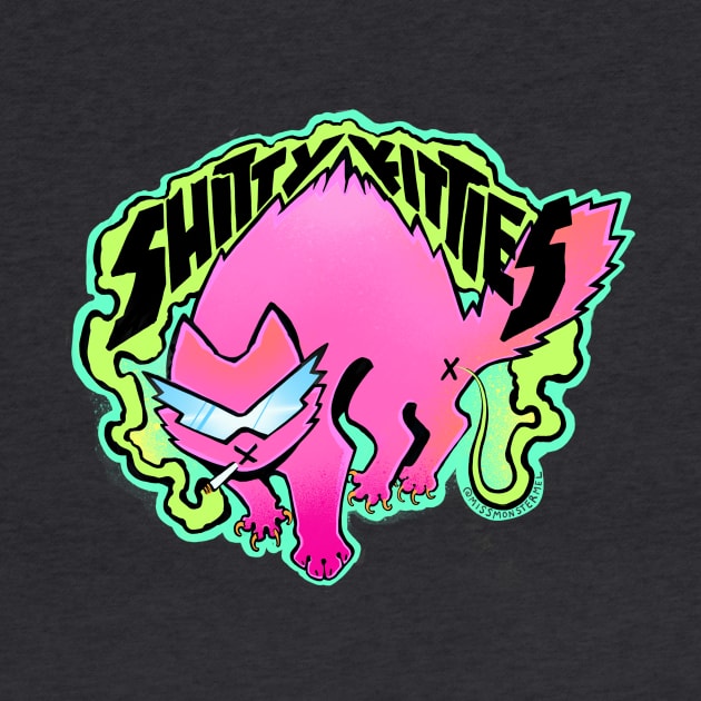 SHITTY KITTY JACKET LOGO by missmonster